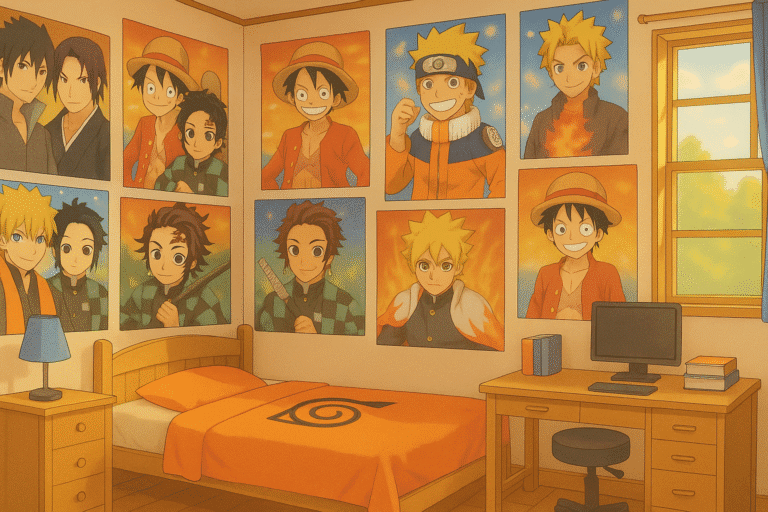 Top 10 Anime Room Décor Ideas to Transform Your Space
